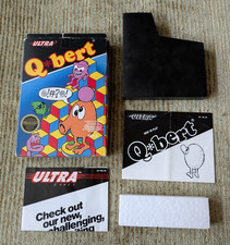 Q-bert Nintendo Entertainment System NES Box & Manual Only NO GAME