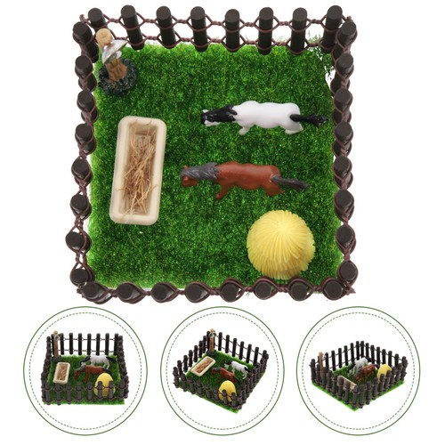 Jouet miniature écurie - , d'écurie