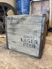 Vintage 1936 Crate Braumeister Independent Milwaukee Wisconsin PICNIC Beer Box
