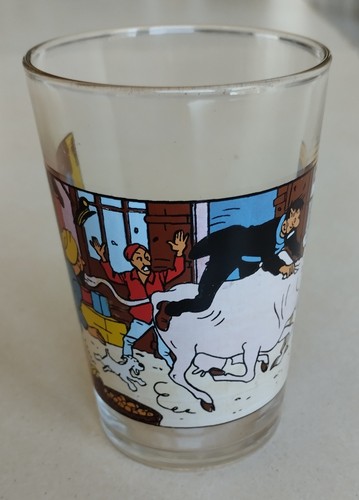 Verre tintin 1974 lombard - verre,