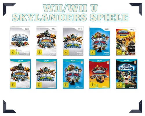Nintendo wii skylanders jeux - nintendo,