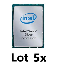 Lot 5x Intel Xeon-Silver 4110 2.1GHz 8-core 85W 11MB LGA3647 Server CPU SR3GH
