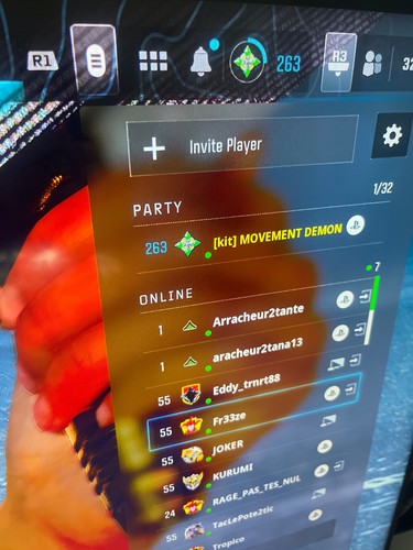 Compte warzone level 263 - level,