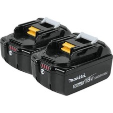 Makita BL1850B-2 18 Volt 5.0 Ah LXT Lithium-Ion Battery 2-Pack GENUINE