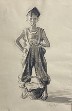 Lavis d'encre Espagne 1930