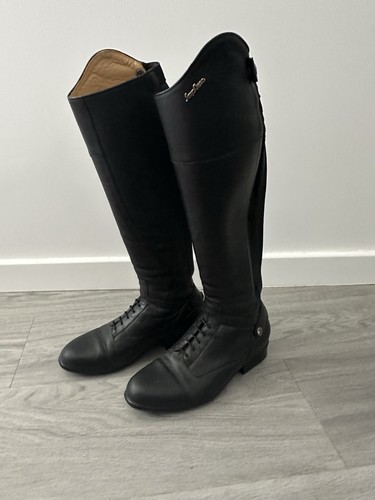 Bottes équitation cuir - bottes,