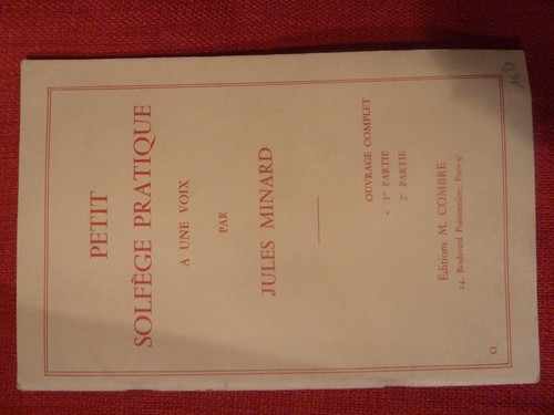 Livre petit solfege - solfege, a