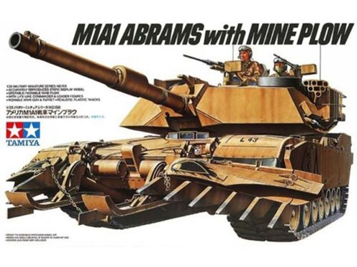 Tamiya m1a1 abrams démineur - tamiya,