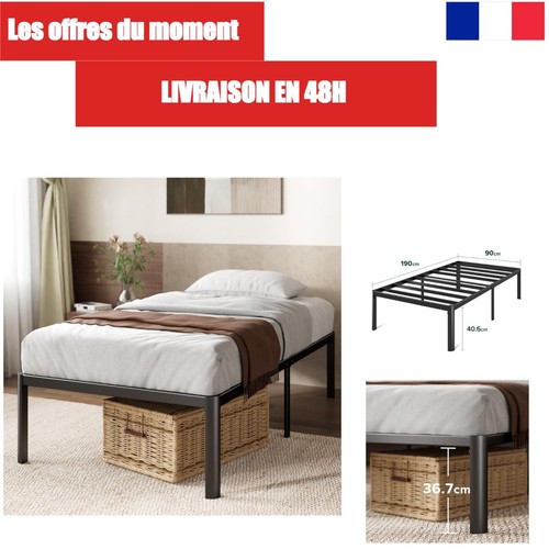 Zinus cadre lit 90x190 cm - zinus, de