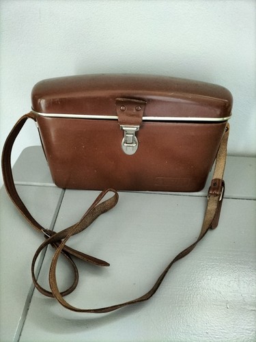 Ancienne boîte cuir - ancienne,