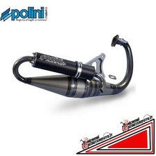 Polini Scooter Team Muffler 4 MBK Booster 50 2T Minarelli Vertical