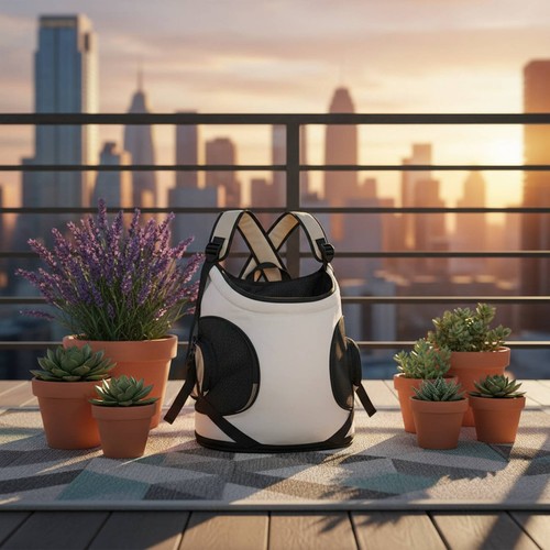 Sac dos ventral - sac, à