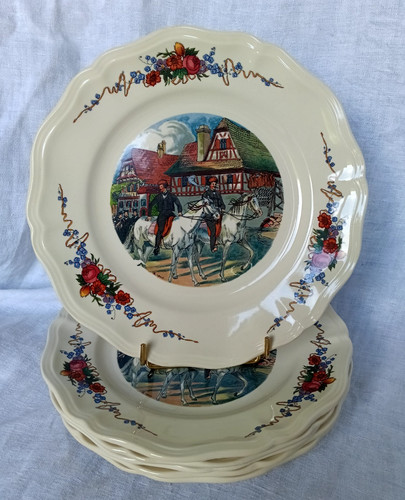 Sarreguemines assiettes - sarreguemines, 6