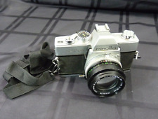 Minolta SRT100 Silver SLR 35mm Film Camera  F 1.9 55mm Lens