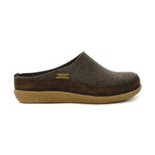 Haflinger Unisex Skane Smokey Brown Slipper 718025.SMOKEYBROWN
