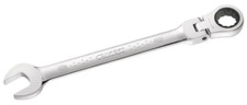 Expert by Facom Metric Flexi-Head Ratchet Spanner Wrench, 15mm - E110908