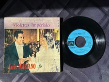 Disque vynile 45 tours Luis Mariano (PATHE MARCONI) Violettes impériales