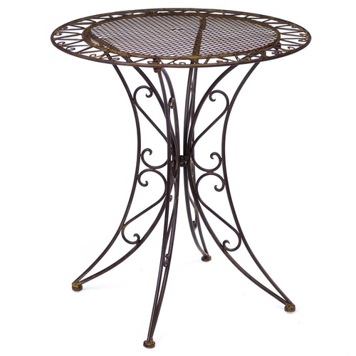 Table jardin fer forgé - de,