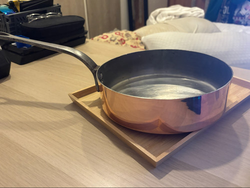 Belle sauteuse cuivre serie - cuivre,