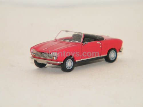 Peugeot 204 cabriolet rouge - peugeot,