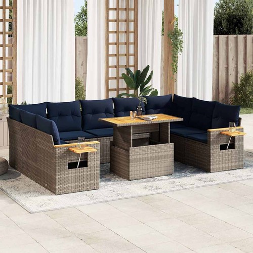 Salon jardin avec - jardin, coussins