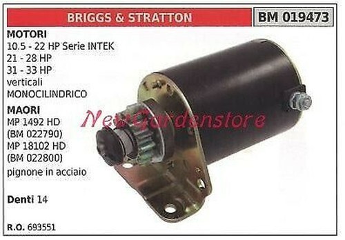 Démarreur moteur 10 5 - moteur, 10.5