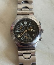 swatch irony chrono YCS409G CADMOS avec bracelet acier