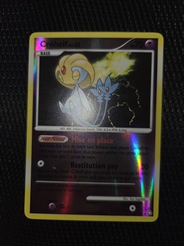 Carte pokemon créhelf 146 - carte,