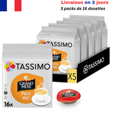 Tassimo, 80 Dosettes Café