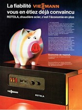  1974 Advertising 0722 Viesmann Oil Boiler Rotola Reliability