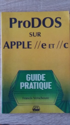 Prodos sur apple - prodos,