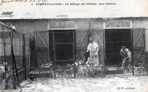 Cpa gennevilliers refuge - cpa,