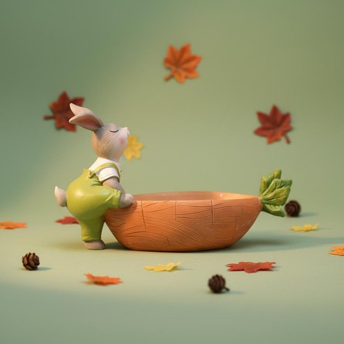 Pot succulentes résine - succulentes, en