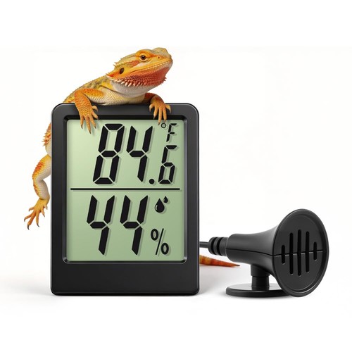 Digital lcd reptile terrarium - digital,