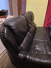 Canapé D’angle Cuir Noir 6