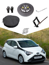 Roue de Secours Galette 15" pour TOYOTA AYGO avec Cric, Clé et Sac 125/70R15