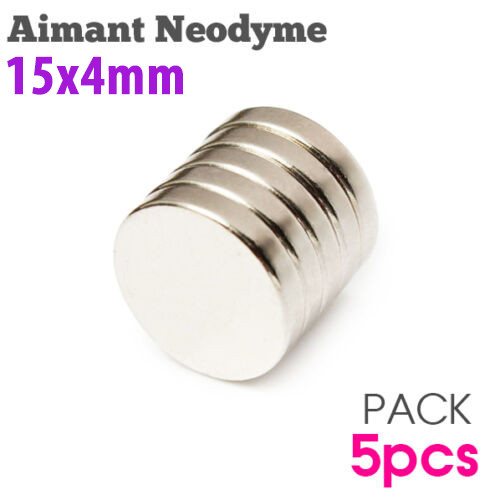 Lot 5pcs aimant neodyme disque - neodyme,