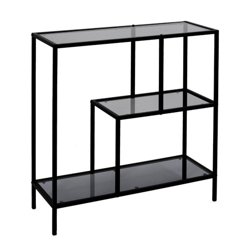 étagère verre fumé - en,