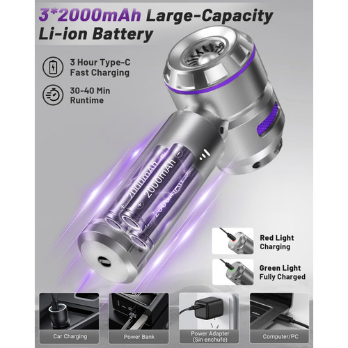 Aspirateur voiture sans fil - voiture,