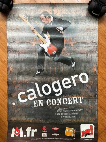 Affiche calogero concert - concert,