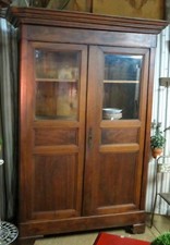 Bibliothèque / armoire vitrée époque Louis Philippe