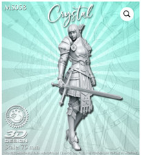 Impression 3D Figurines RN Studio Crystal