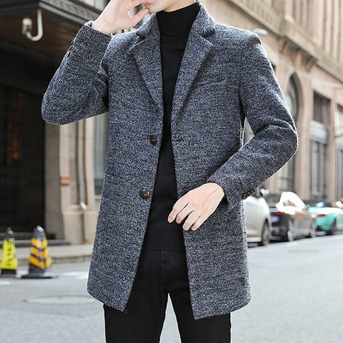 Hommes trench coat veste caban - veste,