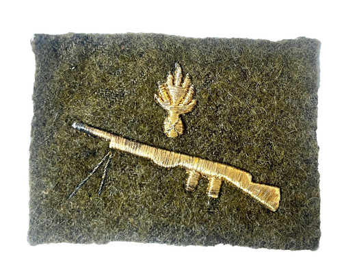 Insigne fusil mitrailleur - insigne, fusil-mitrailleur