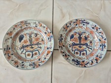 Paire Assiettes Porcelaine