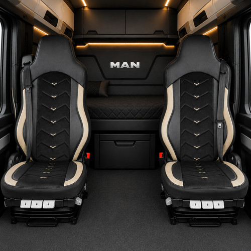 Housses siège pour man tgx - siège,
