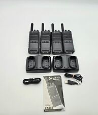 4 x Gently Used Cobra PX655 2 Pack Pro Business Radios Walkie Talkies