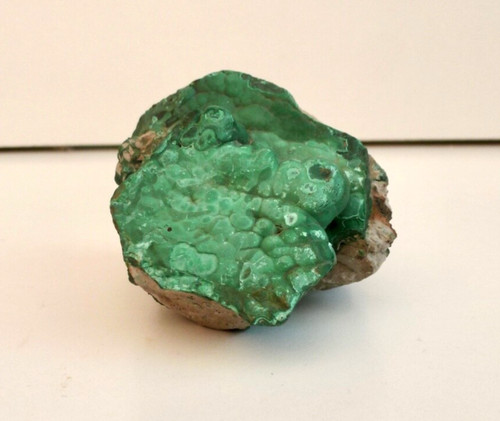 Malachite brute sur quartz - malachite,