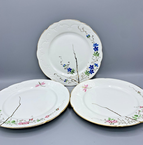 Lot assiettes plates - plates, en