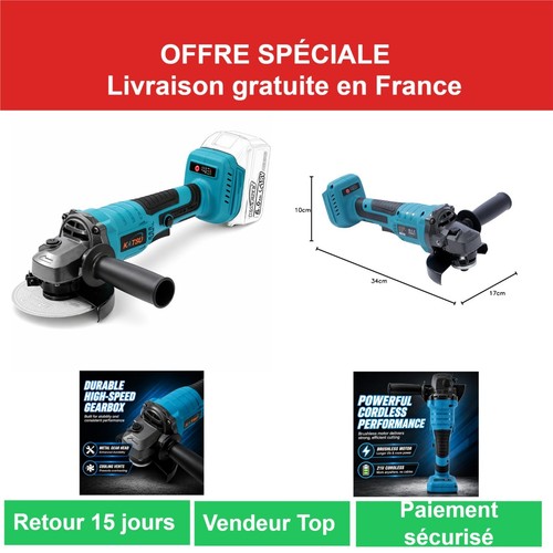 Meuleuse angle sans fil - meuleuse, d'angle
